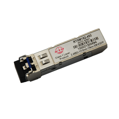 WTD RTXM191-450 ESFP 1.25G 1310nm ตัวรับส่งสัญญาณไฟเบอร์ 40 กม.