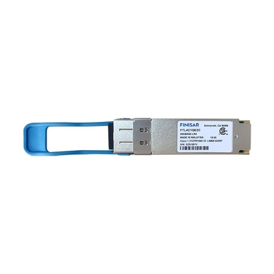 Finisar FTL4C1QE2C 40GBASE-LR4 QSFP + โมดูลตัวรับส่งสัญญาณออปติคัลสำหรับอีเธอร์เน็ต 40G