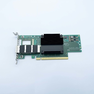 MCX653105A-ECAT การ์ดเครือข่าย QSFP56 ตัวเดียวสําหรับ InfiniBand และ Ethernet (ทองแดงและออทติกัล)