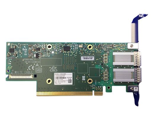 HP CX651105A สำหรับ Mellanox Connect- 6 VPI 100Gigabit Optical Fiber PCI 3.0 X16 Ethernet Card Network Adapter