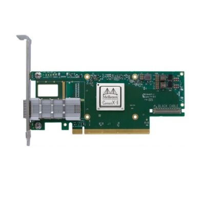 NVIDIA MCX683105AN-HDAT Mellanox ConnectX-6 Series Single Port 200Gb การ์ดเครือข่าย InfiniBand ที่ติดสายภายในสําหรับเซอร์เวอร์ในคลัง