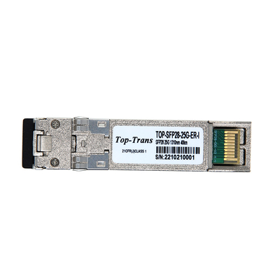 โมดูล Cloud WAN 25G SFP28 Dual LC 40KM SMF 25GBASE-ER