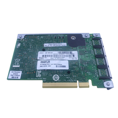 366FLR Ethernet Server Adapter อินเทล 4 Port 1GB Nic Network Interface Card การ์ด