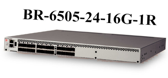 BR-6505-12-0R Brocade 6505 สวิตช์ไฟเบอร์แชนแนล 12 พอร์ต 0 Sfps