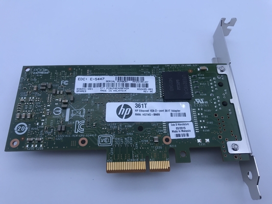 1Gb 2 Port HP 361T Ethernet Server Adapter การ์ดเครือข่าย เซิร์ฟเวอร์