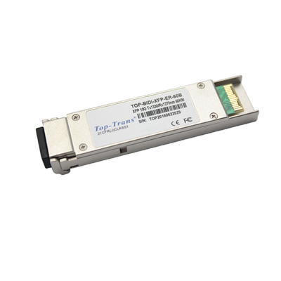 โมดูล Toptrans 60Km 10G SFP 10G SFP + BIDI TX 1330nm RX 1270nm