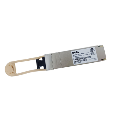 เครื่องรับส่งสัญญาณ Dell 100G QSFP28 SR4 ดูเพล็กซ์ LC FTLC9555REPM3-E6