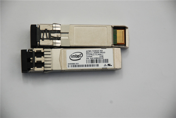 Intel AFBR-703SDZ-IN2 โมดูล SFP ดั้งเดิม 850nm อัตราคู่ 10G
