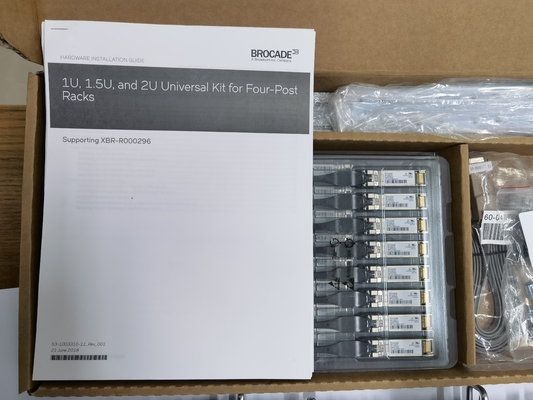 32Gbps G620 Brocade SAN Switch 48 พอร์ต Fibre Channel Switch Rack Mountable