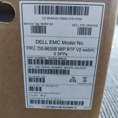 DS-6630B DELL EMC CONNECTRIX 32GB FC SWITCH 128 พอร์ต 48 ฐานพอร์ต