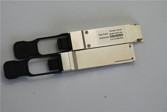 MPO MTP-12 40G QSFP + เครื่องรับส่งสัญญาณ MMF 150M 850NM MikroTik Q + 85DMTP150D เข้ากันได้