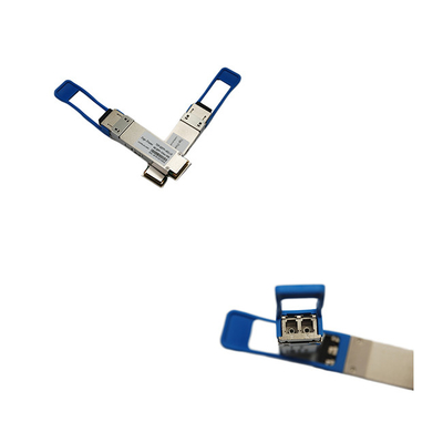 Juniper 40G QSFP + เครื่องรับส่งสัญญาณ 10km SMF รองรับ JNP-QSFP-4X10GE-LR