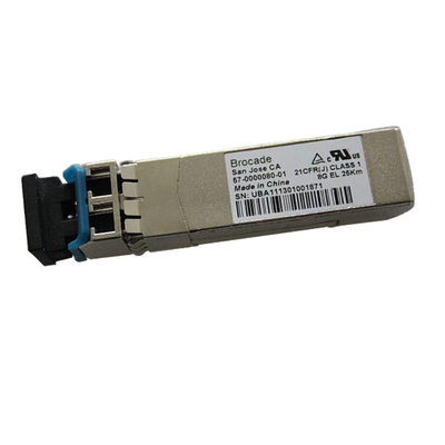 XBR-000174 โบรเคด 8G SFP + ELWL 25KM SMF เครื่องรับส่งสัญญาณ 57-0000080-01