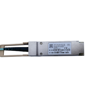 Cisco QSFP-4X10G-AOC3M สายเคเบิลออปติคัลที่ใช้งานฝ่าวงล้อมที่ใช้งานร่วมกันได้ 40G QSFP + ถึง 4x10G SFP + 3M