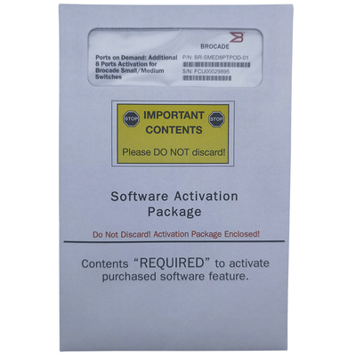 XBR-MIDR8PTPOD-32G Brocade POD License S/W 32G SWL SFP สำหรับสวิตช์ G720