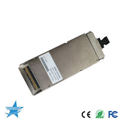 100G 850nm 300m โมดูล CFP2 ตัวเชื่อมต่อ MPO Fast Ethernet 100G โมดูล QSFP28