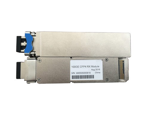 CFP4 100G QSFP28 โมดูล 100GBASE-SR4 850nm SR4 100m เครื่องรับส่งสัญญาณ MPO