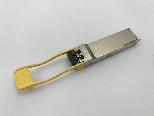 CWDM4 100G 2KM QSFP28 เครื่องรับส่งสัญญาณออปติคอล 1310nm Single Mode Fiber