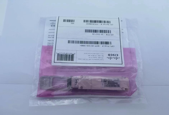 Cisco QSFP-40 QSFP28 เครื่องรับส่งสัญญาณออปติคอล 10-3317-01 40GBASE และ 100G SR BiDi