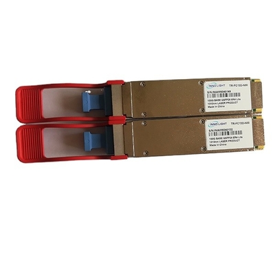 TR-FC13D-N00 100G QSFP28 ER4 Lite เครื่องรับส่งสัญญาณแสง InnoLight