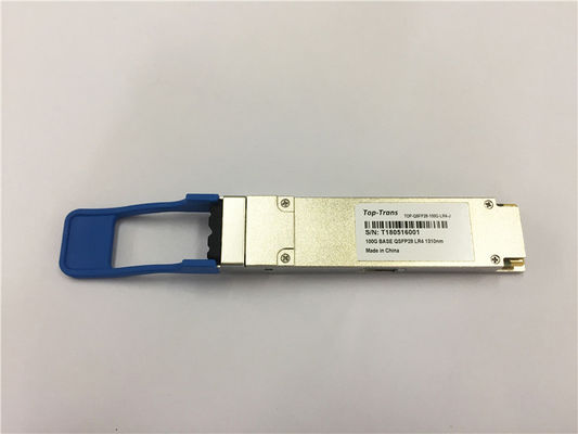 โมดูล QSFP28-100G-LR4 10 กม. SMF 100G QSFP28 ที่เข้ากันได้กับแบรนด์ 02311KNU