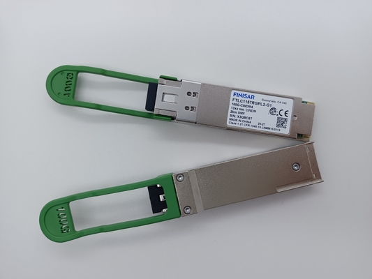 2km 100G Qsfp28 Cwdm4 โมดูลรับส่งสัญญาณแสง Finisar FTLC1157RGPL2-G1