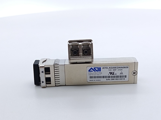 SFP + DWDM Dual LC 10G 40km SMF ตัวรับส่งสัญญาณ AOI A7ELXD20EDMA0609 ออปติคัล