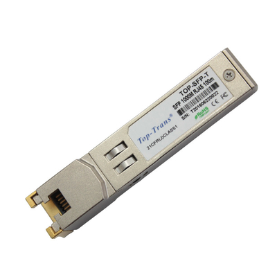 GLC-TE เข้ากันได้ 1.25G 1000M RJ45 100M Copper SFP Transceiver โมดูลออปติคอล