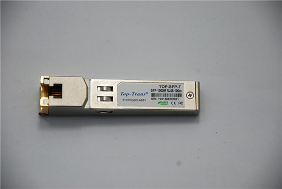 GLC-TE เข้ากันได้ 1.25G 1000M RJ45 100M Copper SFP Transceiver โมดูลออปติคอล