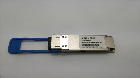 40GBASE LR4 Lite 40G QSFP + WSP-Q40GLR4L ตัวรับส่งสัญญาณ 1310Nm 2Km โมดูลออปติคัล