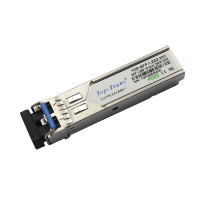 ตัวรับส่งสัญญาณ โมดูลออปติคัล 1.25G 1310nm 10Km โมดูล Cisco SFP ไฟเบอร์ออปติก