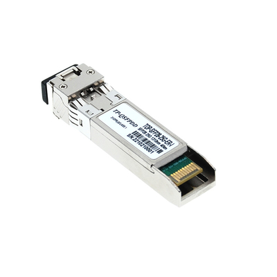 สุดยอดทรานส์ MSA และ TAA 25GBase-ER SFP28 ตัวรับส่งสัญญาณ SMF 1310nm 40km LC DOM