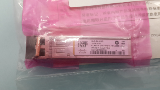 Cisco SFP 1.25G 550M 850 Nm ตัวรับส่งสัญญาณไฟเบอร์ GLC-SX-MMD