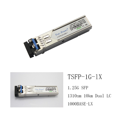 Arista SFP-1G-LX เครื่องรับส่งสัญญาณ SFP โหมดเดียวที่เข้ากันได้ 1310nm 10km SMF Dual LC