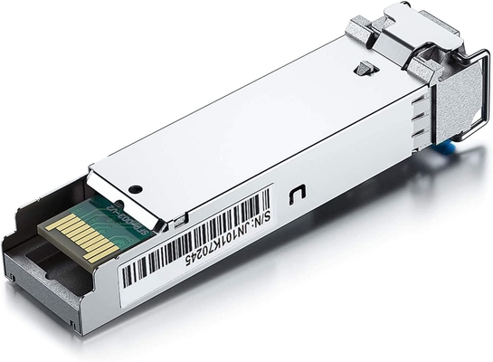 โมดูลออปติคัลเครือข่ายที่เสถียรโหมดเดียว 80Km เครื่องรับส่งสัญญาณ SFP GLC-ZX-SMD