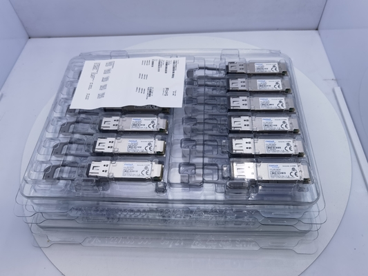 Finisar FTL4S1QE2C SWDM4 QSFP+ ตัวรับส่งสัญญาณออปติคัลสำหรับอีเธอร์เน็ต 40G ผ่าน Duplex MMF