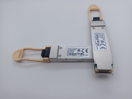 Finisar FTLC9559REPM 100m Parallel MMF QSFP28 Optical Transceiver สำหรับอีเธอร์เน็ต 100G