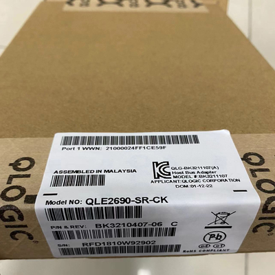 Qlogic QLE2690 16Gb Single Port FC อะแด็ปเตอร์ HBA PCIe Gen3 X8 SR LC มัลติโหมดออปติก
