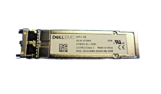 Dell 10GBASE-SR SFP+ 850nm 300m LTF8502-BC+-DEN โมดูลตัวรับส่งสัญญาณแสง