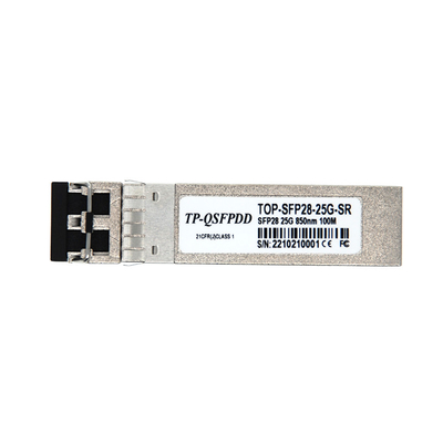 Cisco SFP28-10 / 25G-CSR-S SMF 850nm ตัวรับส่งสัญญาณออปติคัลอัตราคู่ดั้งเดิม