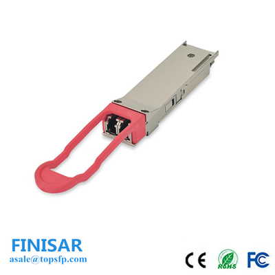 40km Multirate QSFP + โมดูลรับส่งสัญญาณออปติคอลสำหรับ Finisar อีเธอร์เน็ต 40G FTL4E1QE1C