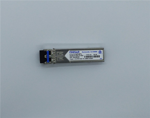 1GFC 10km อุณหภูมิอุตสาหกรรม Gen 3 SFP ตัวรับส่งสัญญาณแสง FTLF1318P3BTL