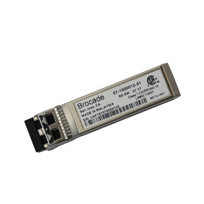 Brocade 57-1000012-01 SFP+ FC SFP+ ตัวรับส่งสัญญาณ 8G SWL 850nm MMF XBR-000148 โมดูลออปติคัล