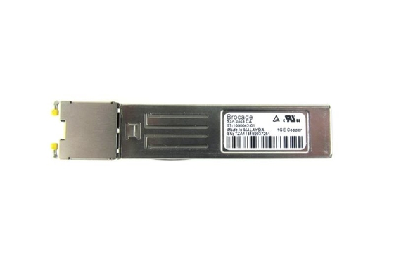 Brocade 57-1000042-01 XBR-000190 SFP Transceiver 1G Copper 1000BSAE-T โมดูลออปติคอล RJ45