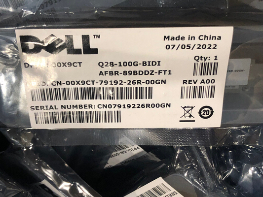 Avago AFBR-89BDDZ QSFP28 100 Gigabit Ethernet LC MMF โมดูลไฟเบอร์ออปติกแบบเสียบได้