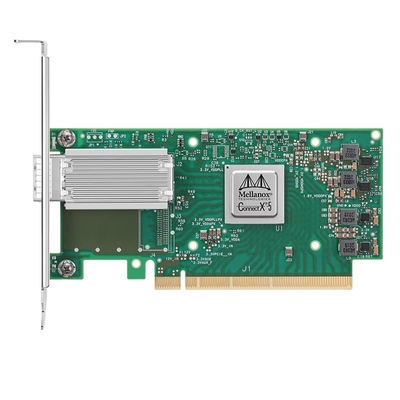 การ์ดเชื่อมต่อ NVIDIA Mellanox MCX515A-CCAT 100GbE QSFP28 PCIe3.0 X16 ConnectX-5