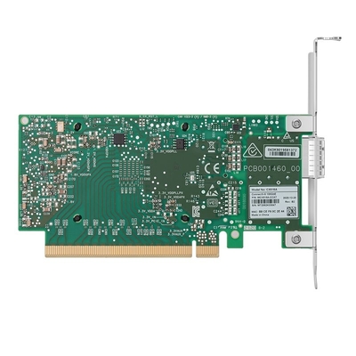 การ์ดเชื่อมต่อ NVIDIA Mellanox MCX515A-CCAT 100GbE QSFP28 PCIe3.0 X16 ConnectX-5