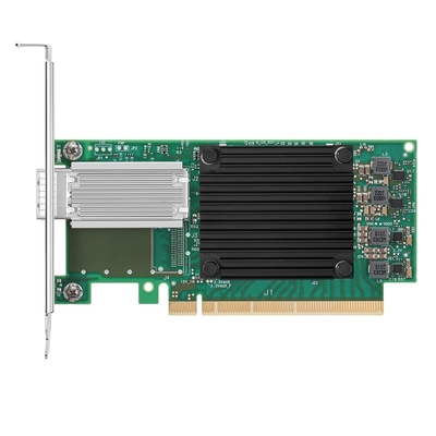 การ์ดเชื่อมต่อ NVIDIA Mellanox MCX515A-CCAT 100GbE QSFP28 PCIe3.0 X16 ConnectX-5
