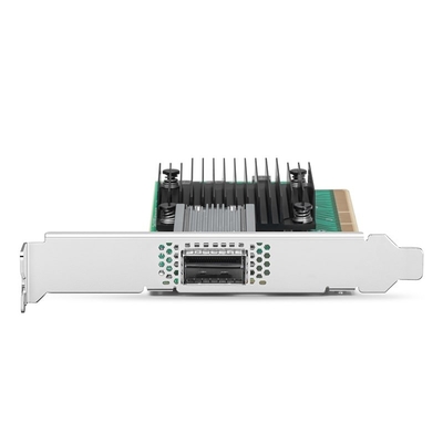 การ์ดเชื่อมต่อ NVIDIA Mellanox MCX515A-CCAT 100GbE QSFP28 PCIe3.0 X16 ConnectX-5