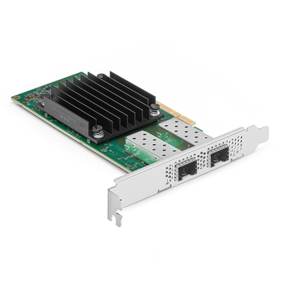 Mellanox MCX512A-ACAT CX512A ConnectX-5 10 / 25GbE SFP28 การ์ด PCIe สองพอร์ต